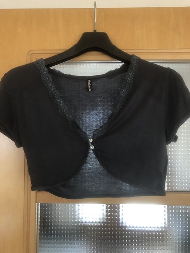 Bolero jäckchen dunkelgrau - bolero,