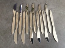 12 Messer/Edelstahl von "Monogram",  20 cm lang