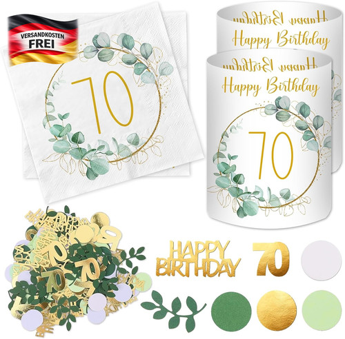 Deko set für - deko-set, geburtstag
