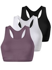 3er Set Bustier Sport BH Bra