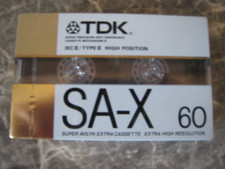 TDK SA-X 60 Audiokassette TAPE