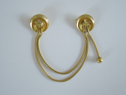 Vintage doppel brosche - vintage,