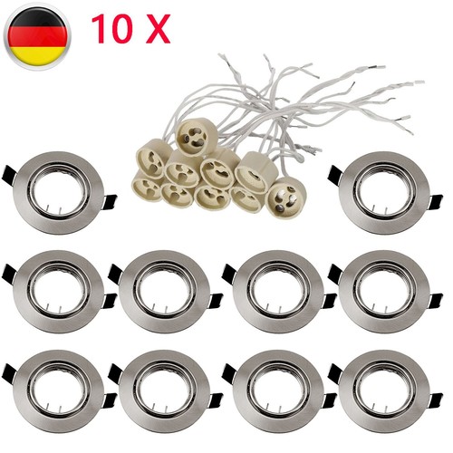 Led einbaustrahler rahmen - rahmen, gu10