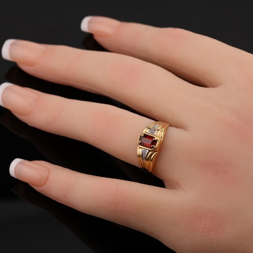 Gj69 granat edelstein - *,