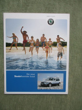 Skoda Roomster Scout Prospekt