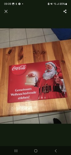Blechschild coca cola 20x30cm - blechschild,