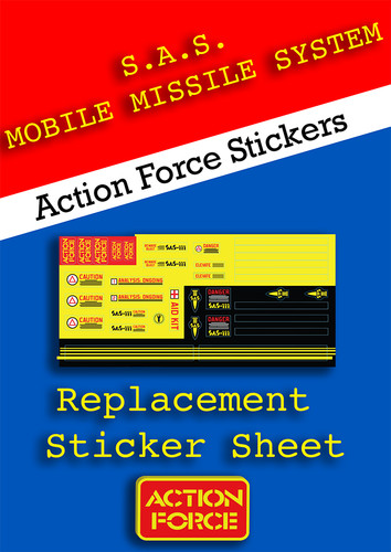 Vintage action force sas mms - action,