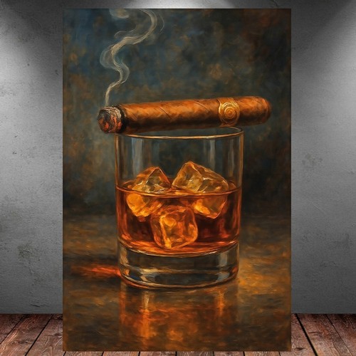 Leinwand bild xxl whiskey - bild,