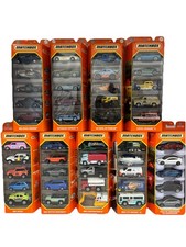 Matchbox 5er Pack Die-Cast Autos Maßstab 1:64 Sammler Set & Geschenk für Kinder Neu