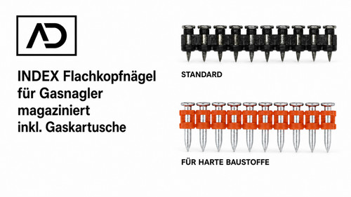 Index flachkopfnägel für - index,