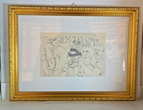 Eugen croissant karikatur - eugen,