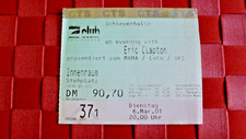 Eric Clapton | Tour 2006 | Stuttgart || Konzertkarte Ticket Eintrittskarte