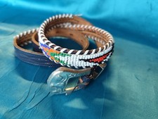 Western Gürtel Vintage Cowboy Cowgirl Indianer Gürtel Perlen