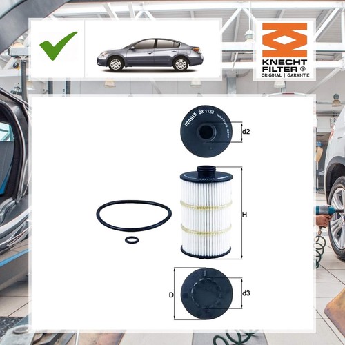 ölfilter knecht für audi - Ölfilter,