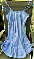 Sommerkleid von M&F Girbaud Gr. S, ausgefallen und außergewöhnlich ( hellblau)