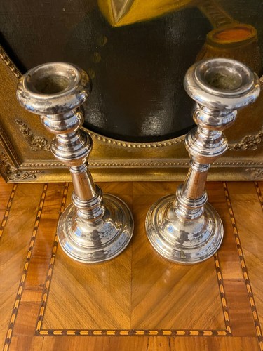 Paar biedermeier leuchter - paar,