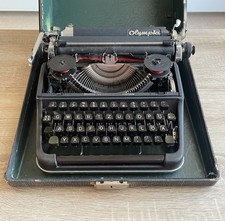 Original Olympia Progress, Schreibmaschine mit Koffer, 1930er Jahre, #KN12 ? 
