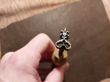 BUCHBINDER Historischer ORNAMENT VERGOLDE STEMPEL Buchbinden BUCHBINDEREI 312