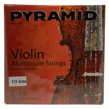 Pyramid Violine Aluminium 1/2