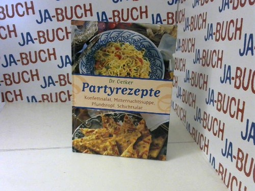 Partyrezepte oetker - oetker,, dr.: