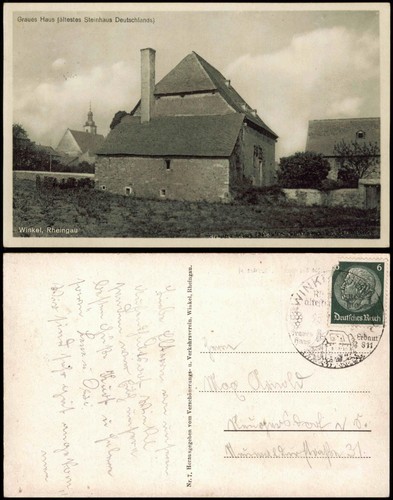 Oestrich winkel graues haus - oestrich-winkel,
