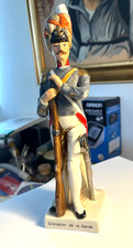 Porzellan Grenadier de La Garde Französischer Soldat Figur Napoleonische Kriege