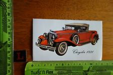 Alter Aufkleber Automobil Oldtimer CHRYSLER 1931