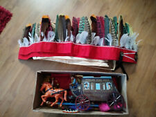 Wild West PferdeKutsche / Indianer Kostüm / Overland Stage Coach