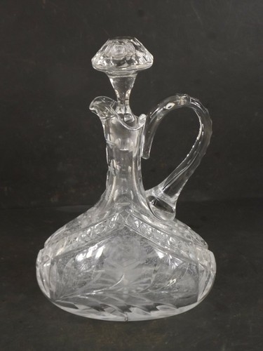 Alte karaffe glas - alte,