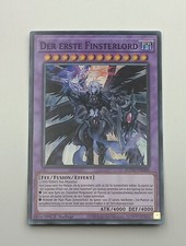 Yu-Gi-Oh Einzelkarte Der erste Finsterlord bespielt