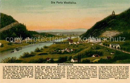 Porta westfalica panorama - porta,