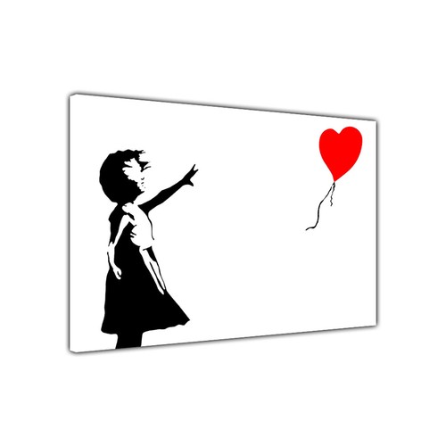 Banksy ballon mädchen - ballon,
