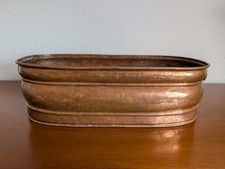 Kupfer Jardiniere Übertopf Pflanzschale vintage