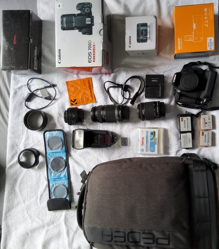 Canon eos 700d inkl - eos, inkl.