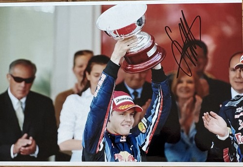 Sebastian vettel signiert - sebastian,