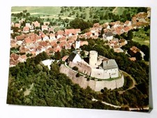 Veste Otzberg im Odenwald mit Blick auf Hering / Hessen. Alte Ansichtskarte / Po