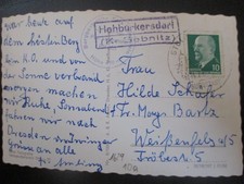 Ddr postkarte landpost - ddr,