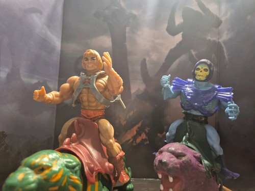 Vintage skeletor mit - skeletor, panthor
