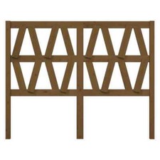 Kopfteil Bettkopfteil Betthaupt Kopfende Bettrückenlehne Massivholz 166x4x100cm 