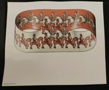 M.C. Escher Reiter ca. 64cm x