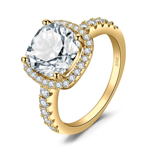 3ct zirkonia verlobungsring - zirkonia,