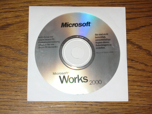Microsoft works 2000 - microsoft, mit