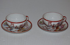 2x schöne alte Teetassen