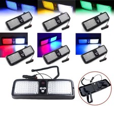 1X Frontblitzer Auto 86LED Strobo Blitzlicht Polizei Sonnenblende 12 Blitzmuster