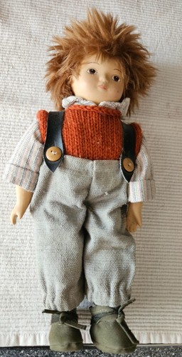 Süße vintage porzellanpuppe - süße,