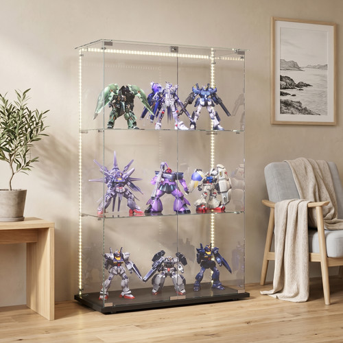 Vitrine standvitrine mit led - standvitrine,