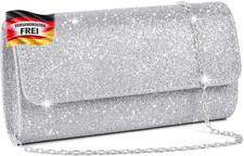 Glitzer Clutch Damen