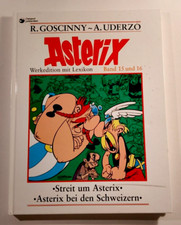Asterix - Werkedition mit Lexikon, Band 15 + 16 - R. Goscinny + A. Uderzo - Buch