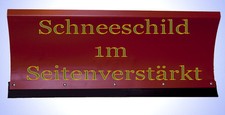 Räumschild, Schneeschild