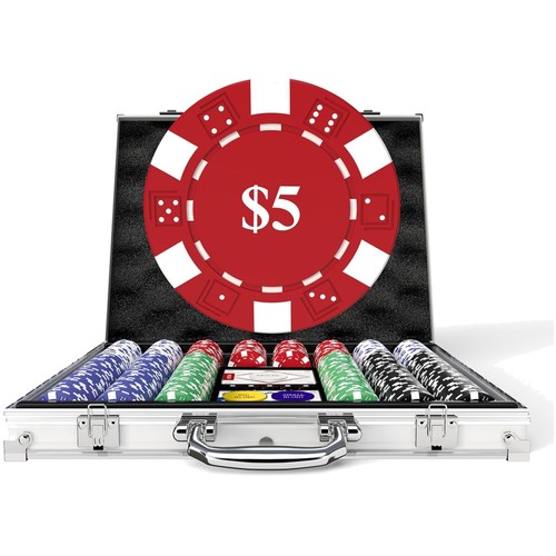 Pokerset 500 chips - 500,